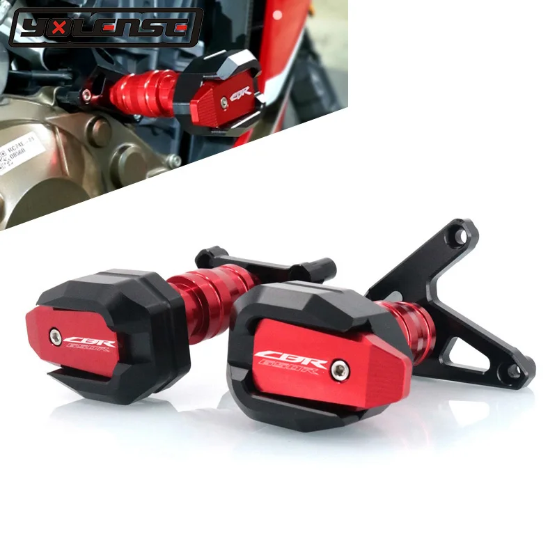 Для HONDA CB650R CBR650R CB CBR 650R 2019 2020 защита от падения на мотоцикле CNC Рамка слайдер фотозащита|Защита падения| |