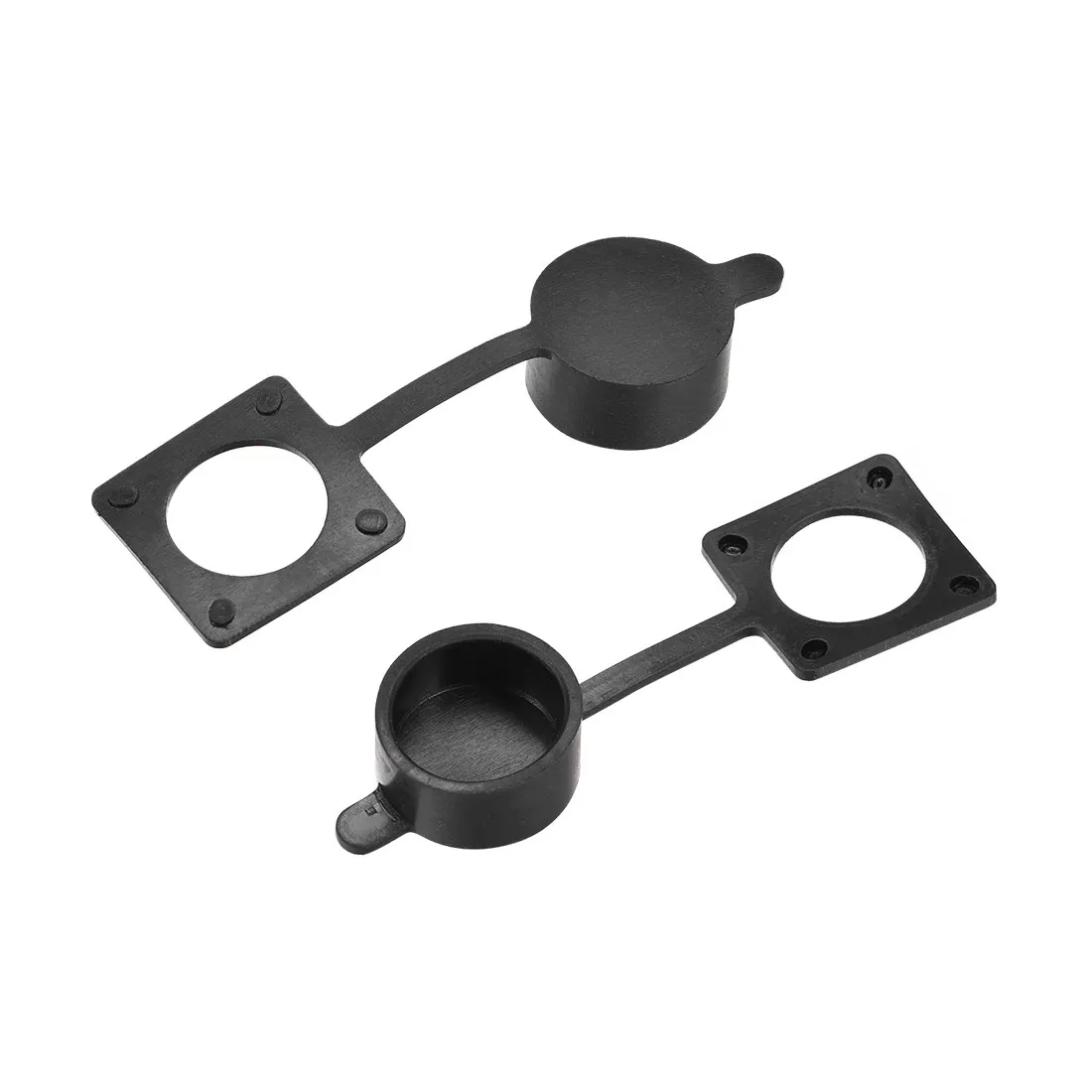 

uxcell 5Pcs Aviation Socket Connector Dust Plug Cover PVC Waterproof 20mm Inner Dia Dust-Proof as a Spare Socket Caps