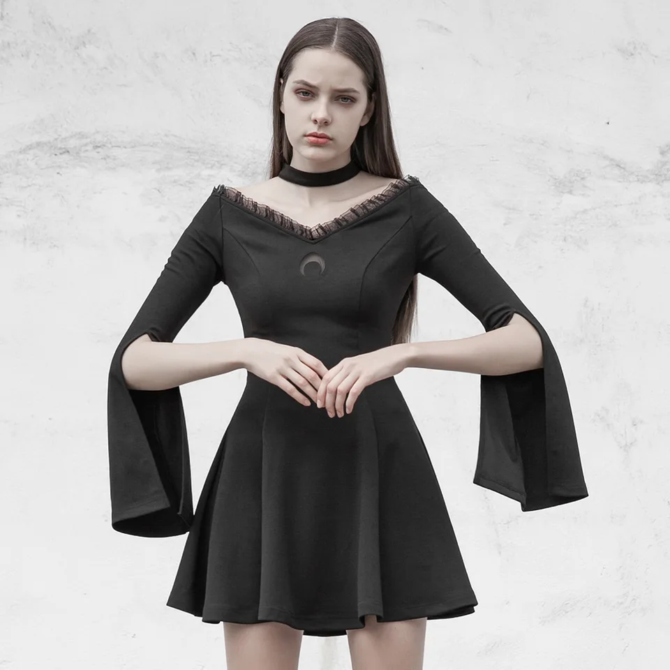 lunar eclipse midi dress
