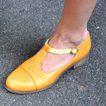 

Plus Size 35-43 Oxford Shoes Women Flats Outdoor Footwear Spring Fashion Ladies Leisure Retro Lofers Women Running Walking Shoes