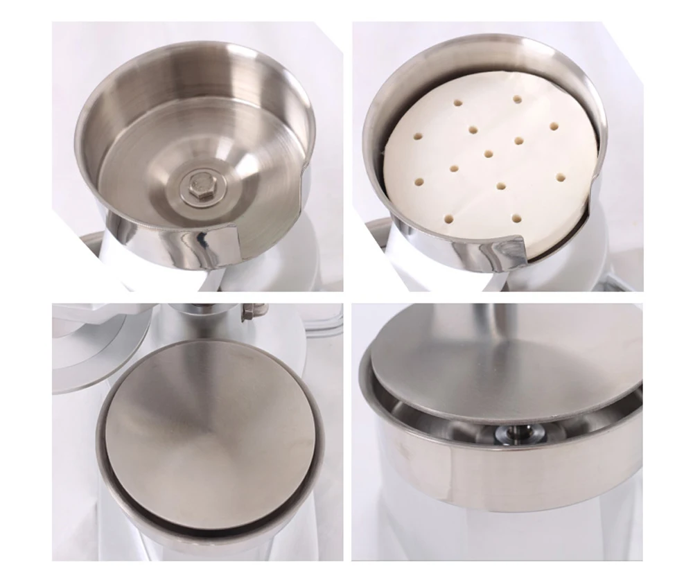 Burger Patty 100-150mm Manual Hamburger Press Maker Burger Forming Machine Round Meat Shape Processor Kitchen Beef Pie Mold Tool