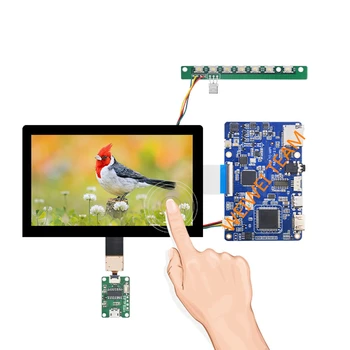 

Wisecoco 5 Inch 1920x1080 Fhd Tft Ips LCD Screen Capacitive Touch Panel To MIPI Driver Board Type C Speaker Audio