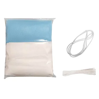 

DIY Self Made Masks Material Set 1 Meter *17.5CM Non-woven Fabric Making Mask Dust Protective Mask Rope Nose Bridge Clip