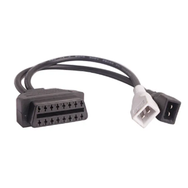 OBDII 2+ 2 2x2 Pin до 16 Pin Диагностический адаптер для VAG Автомобильный сканер инструмент OBD2 OBD кабель-удлинитель для мужчин и женщин