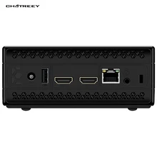 Chatrey AC1-Z fanless mini pc intel j3455 j4125 quad core windows 10 linux duplo hdmi computador industrial htpc