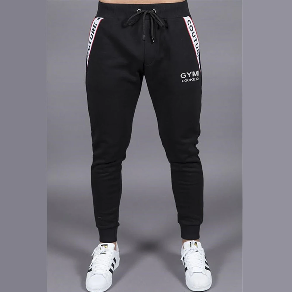 Men's Fashion Sweatpants GYM Loose Trousers Jogging Running Elastic Sweatpants