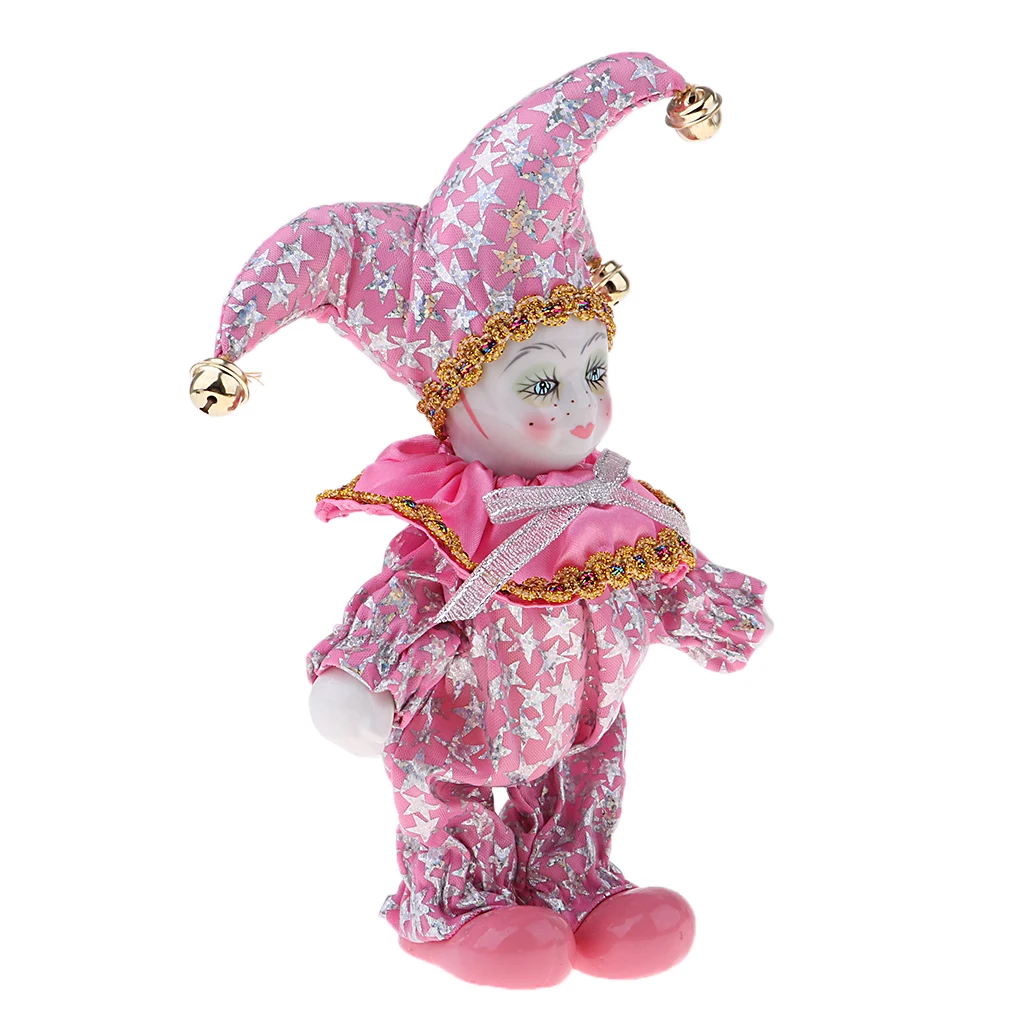 6inch Porcelain Dolls Italian Eros Triangel Dolls Model for Home Decoration Sky Pink