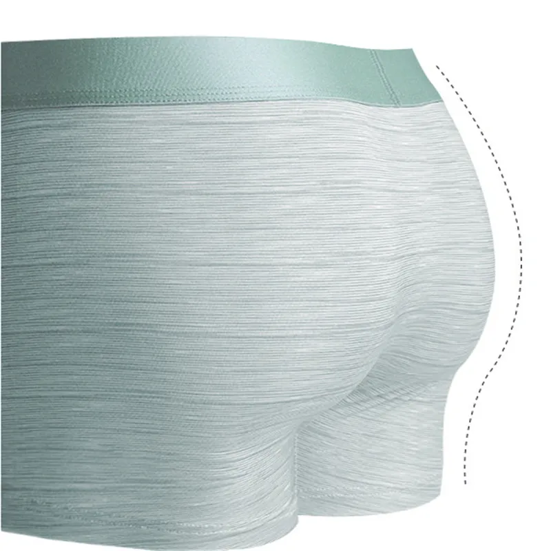 40s High Quality Viscose Fabric Underpants For Mens Soft and Silky Quality Flats Shorts Buy 3 Free 1 (5)