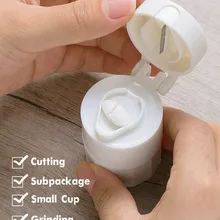 Маленький таблеточный дозатор портативный мини фармацевтические таблетки Фрезерный резак Кассетный ящик для хранения портативный ящик для хранения лекарств es