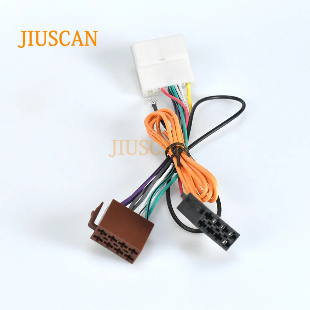 JIUSCAN 12-036 ISO радио для NISSAN для SUBARU(выберите модели) для OPEL Movano проводка f-жгут провода кабель штекер Адаптер стерео