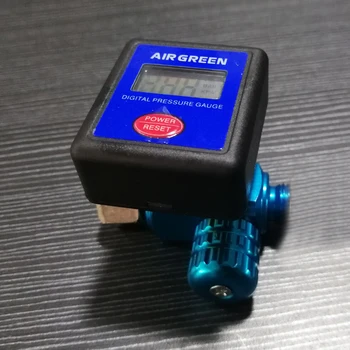 

Durable And Practical 1/4"Digital Air Flow Pressure Regulator High Precision Gauge For SprayGun New