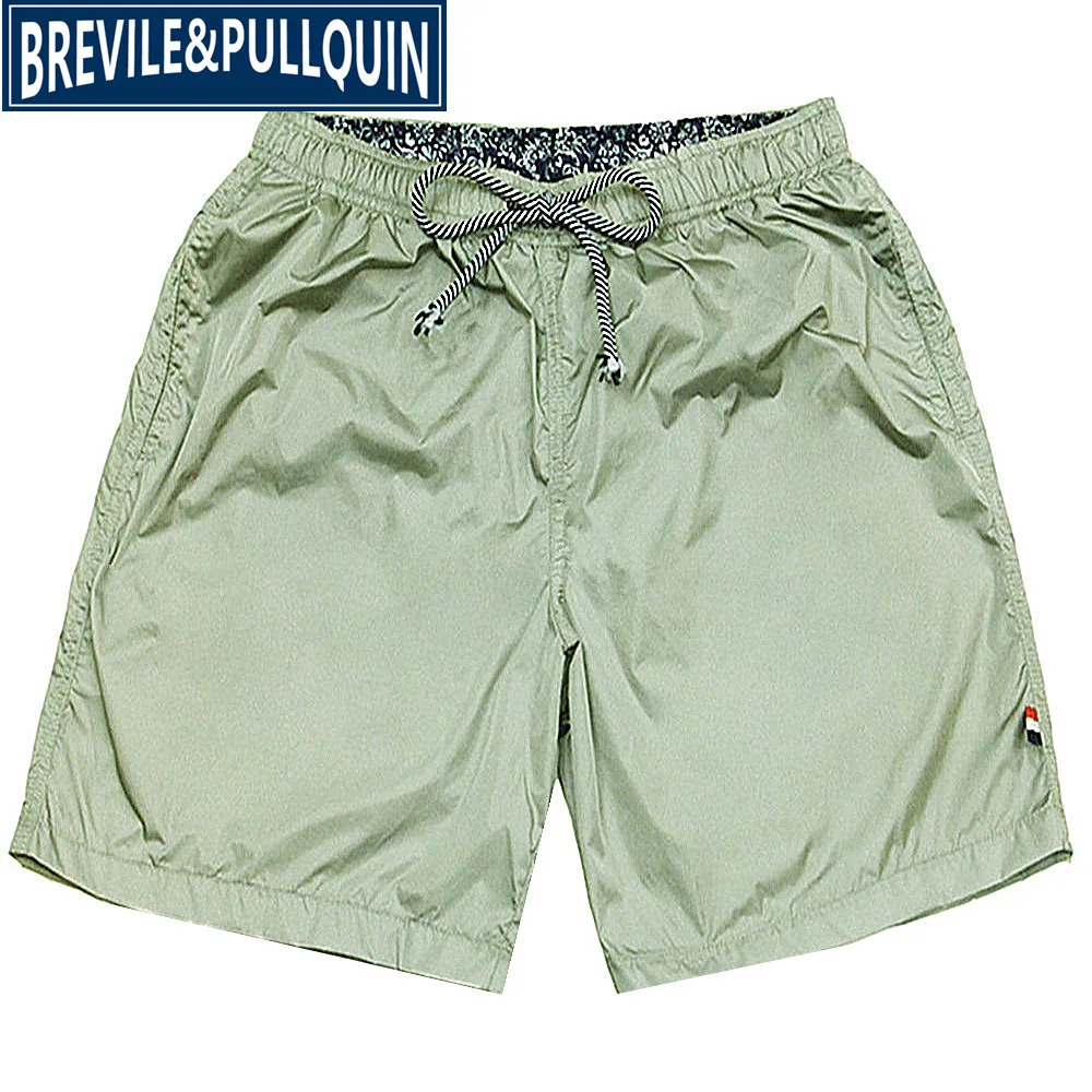 Большой бренд Brevile pullquin пляжные шорты для мужчин Черепашки сплошной купальник быстросохнущие мужские шорты для купания сексуальные плавки - Цвет: D