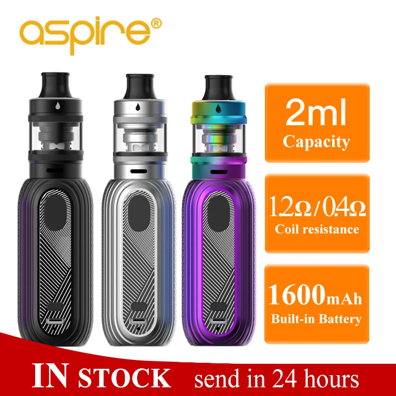 Набор для вейпа Aspire Reax mini 2 мл атомайзер Tigon со встроенным аккумулятором 1600 мАч