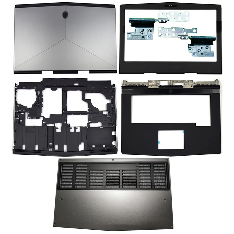 

NEW For Dell Alienware 15 R3 LCD Back Cover/Front Bezel/Hinges/Palmrest/Bottom Case Cover 0KWP7D 0892VY 0VN6FK 0F9V34 071YM7