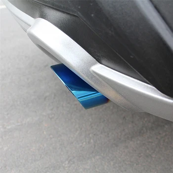 

For Ford KUGA Escape 2017 2018 Car Styling Tail Pipes Exhaust Pipe Silencer Frame Cover Trim Sticker Exterior Accessories