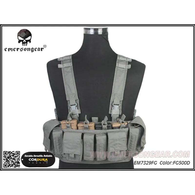 FG Emerson шестерни Emerson MF Стиль Тактический нагрудная установка UW Gen IV Охотничий Жилет Жгут Сплит передний Перевозчик CS военная армейская Экипировка - Цвет: FG