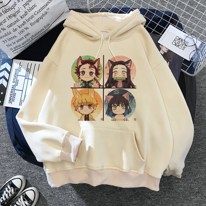 Generic Demon Slayer Hoodie For Men And Woman Japanese Kawaii Anime