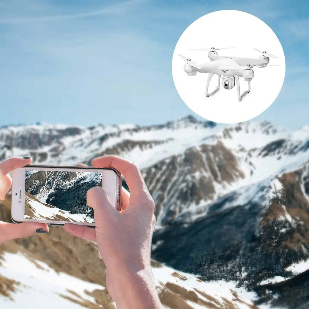 S70W 720P 1080P Интеллектуальный Gps автоматический Дрон фиксированная высота позиционирования автоматический возврат четыре оси