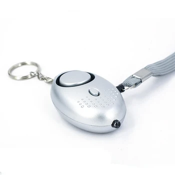 

Safe Defense Sound Alarm 130DB Personal Security Alarm Keychain with LED Flashlight Emergency Safety Siren for Children Elderly