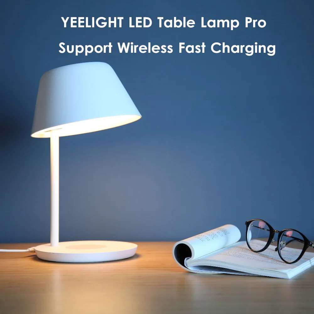 Yeelight умный светодиодный настольный светильник Pro 10 Вт Mijia приложение управление голосом управление Wi-Fi защита глаз настольная лампа работа с Apple Homekit - Цвет: LED Desk Lamp Pro