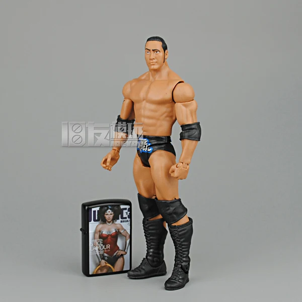 

Unique! 16cm High Classic Toy Occupation Wrestling Gladiators The Rock Wrestler Action Figure Anime Figure Toys