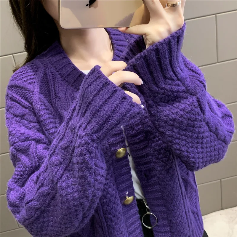 ^Cheap 9323 actual photo of new twist knitted cardigan coat 58 -- shelf 4, row 7, floor 1