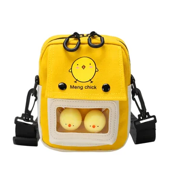 

Crossbody Bags for Women 2019 New Female Casual Canvas Transparent Handbags Students School Bags Shoulder Bags Messenger Bags