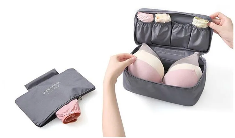 Женская сумка-Органайзер для путешествий многофункциональная сумка для хранения бюстгальтеров корейская модная упаковка кубик женский