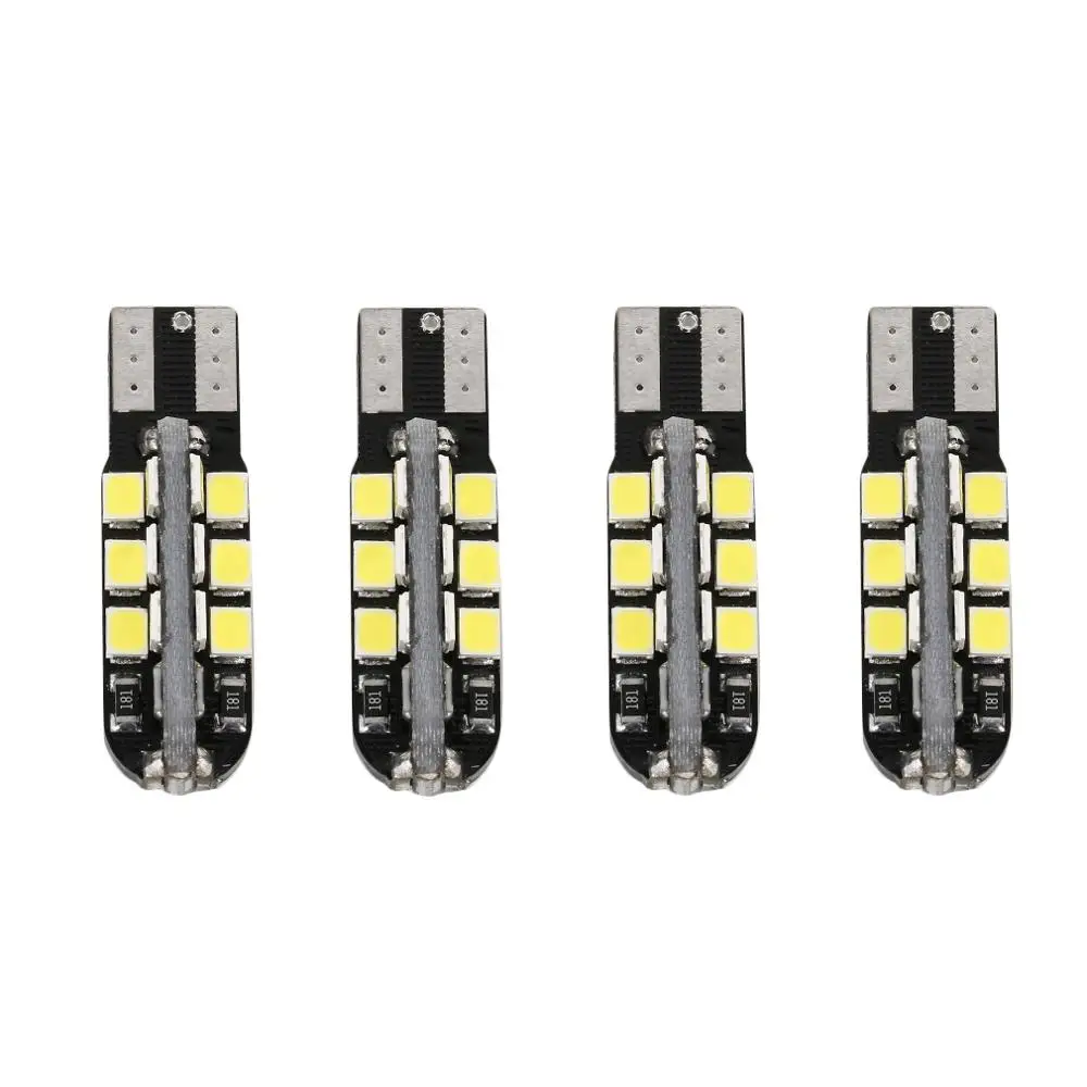 4 шт. 2835SMD-24LED 6000K 4,8 W Ширина лампы Интерьер инструмент лампа автомобильный светильник источник ширина лампы светильник