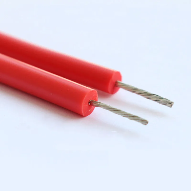 Linha de Alta Tensão Fio de Ignição do Carro Núcleo de Cobre Estanhado de Silicone 18 Awg 15kv 20kv 10kv 5kv 20 18 17 11 Awg 16awg Metros