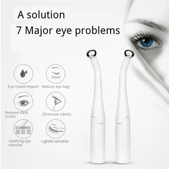 

Negative Ion Introduction Eye Care Tools EMS Electric Vibration Beauty Massager Wrinkle Dark Circles Removal Skin Rejuvenation