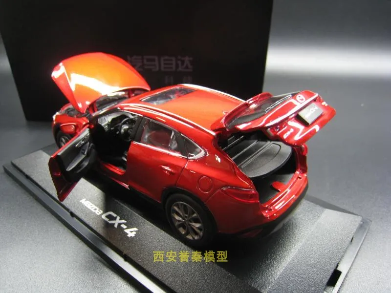 1:32 Mazda CX-4 красный сплав модель автомобиля литье под давлением металлические игрушки подарок на день рождения для детей мальчик другой