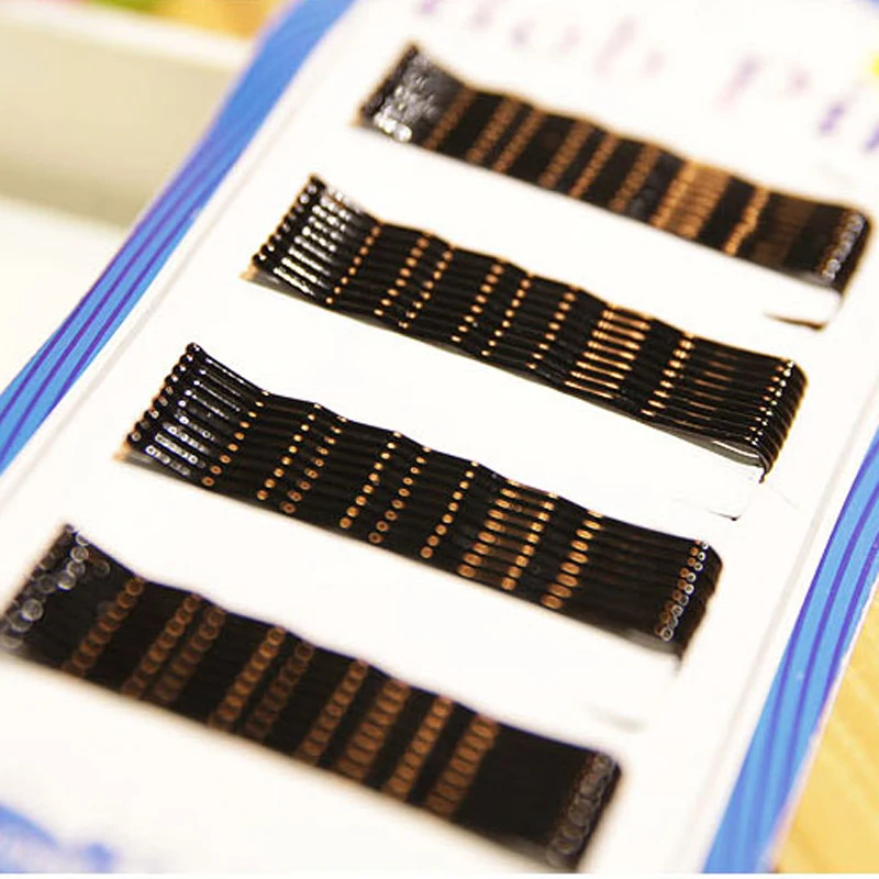 Черная заколка для волос из сплава заколка-пряжка салона зажим черные