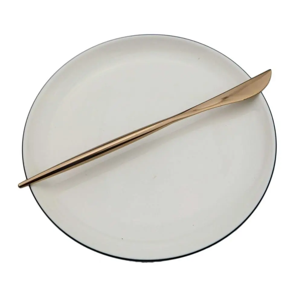 1-JANKNG-1-Piece-18-10-Stainles-Steel-Dinnerware-Set-Rose-Gold-Dinner-Butter-Knife-Dessert-Fork