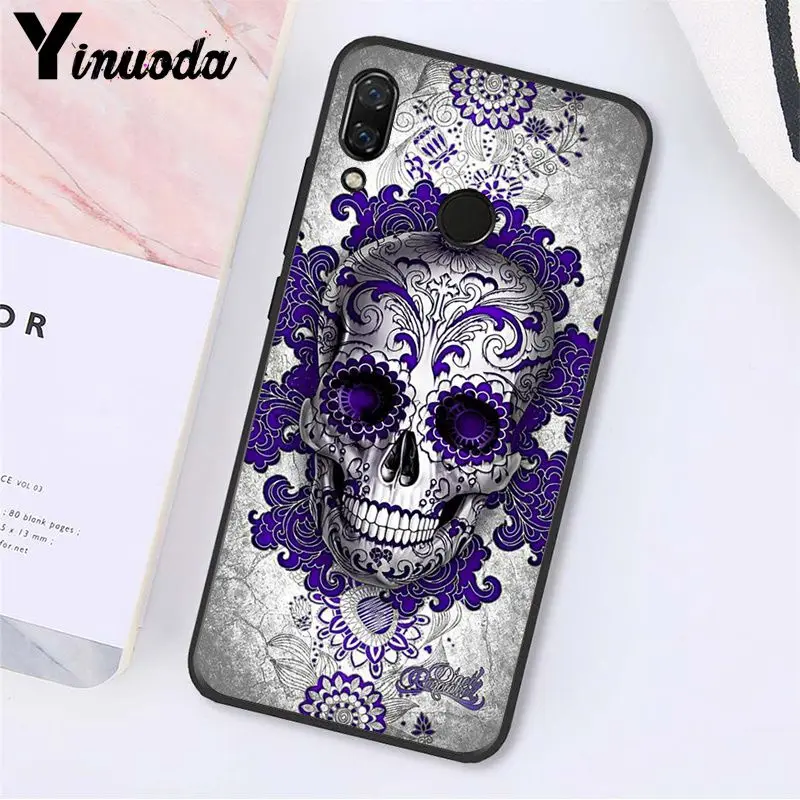 Skull Crow Flower Pirate Love Blanket Raven