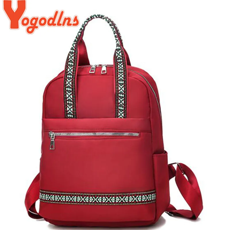 

Yogodlns Oxford Backpack for Women Large Travel Mother Daypacks Teen School Girls Laptop Shoulder Bag Knapsack High Quality