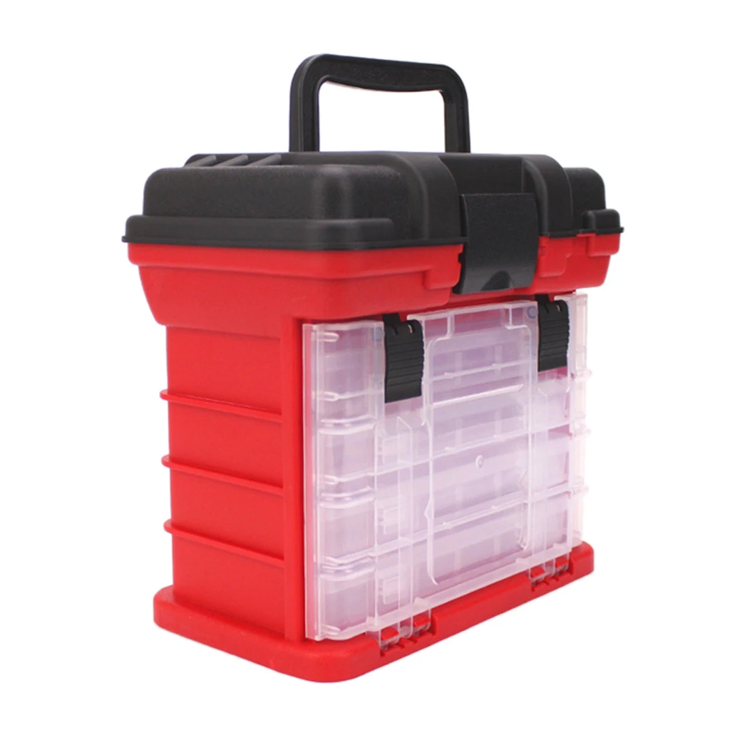 

4 Layers Handheld Fishing Case Accessory Bait Lures Tackle Box