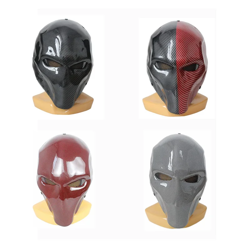 

Deathstroke Helmet Arrow Season 5 Cosplay Helmet Fiberglass Mask Accessories Props Halloween Masquerade High Quality Mask