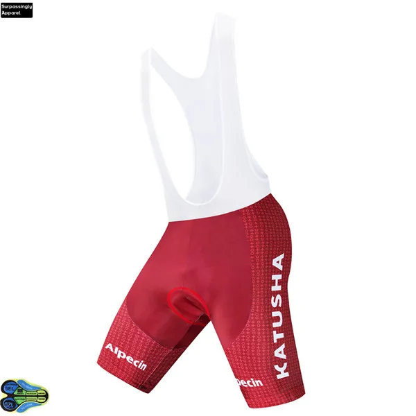 6XL Pro UCI Team KATUSHA Summer Cycling Bib Shorts Bike Ciclismo Bicycle Ropa Maillot Mtb Cycling Bike Pants 9D Gel Pads - Цвет: 12D Gel Pad