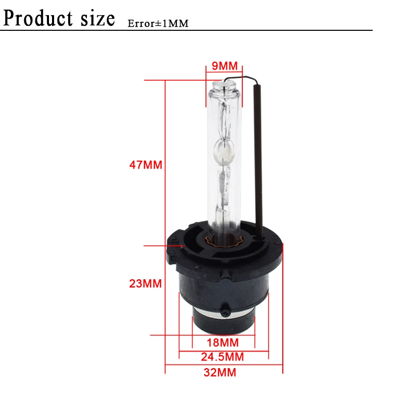 SUKIOTO 2PCS 12V 35W D2S Car Auto HID Xenon Light Lamp 55W D2S 3000K 4300K 5000K 6000K 8000K 10000K 12000K D2R Xenon Lamp Bulb (5)