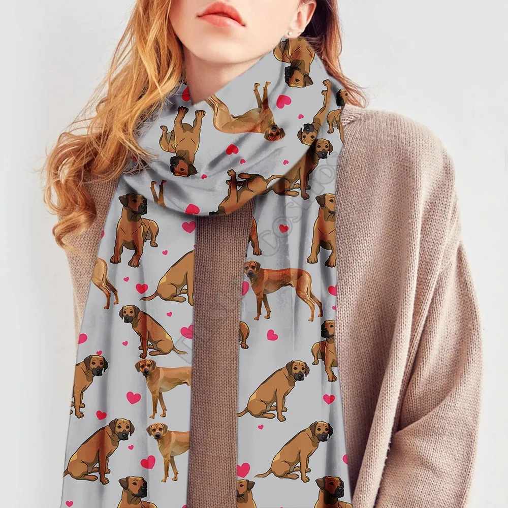 Рисунок 5 - Милый Ротвейлер шарф 3D печать