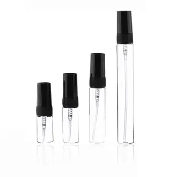 

5Pcs Portable Mini Perfume Bottle Glass Empty Bottle Cosmetics Bottled Toner Spray Bottle Nebulizer 2ml 3ml 5ml 10ml