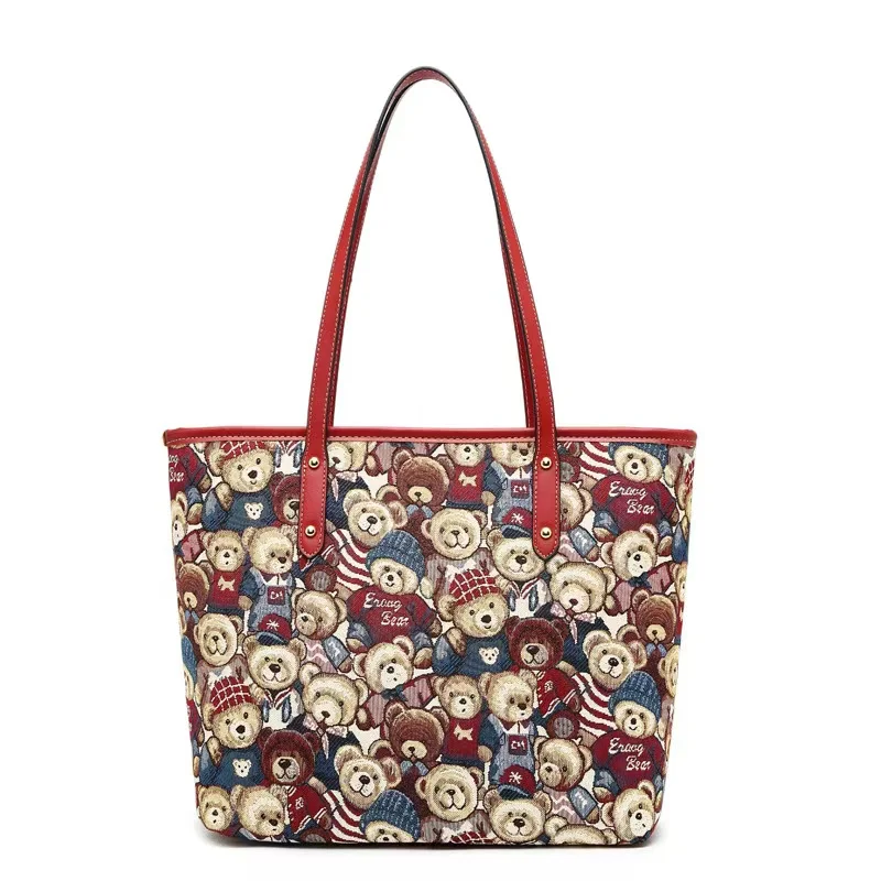 YOKE】JACQUARD BIG SHOULDER BAG | unimac.az