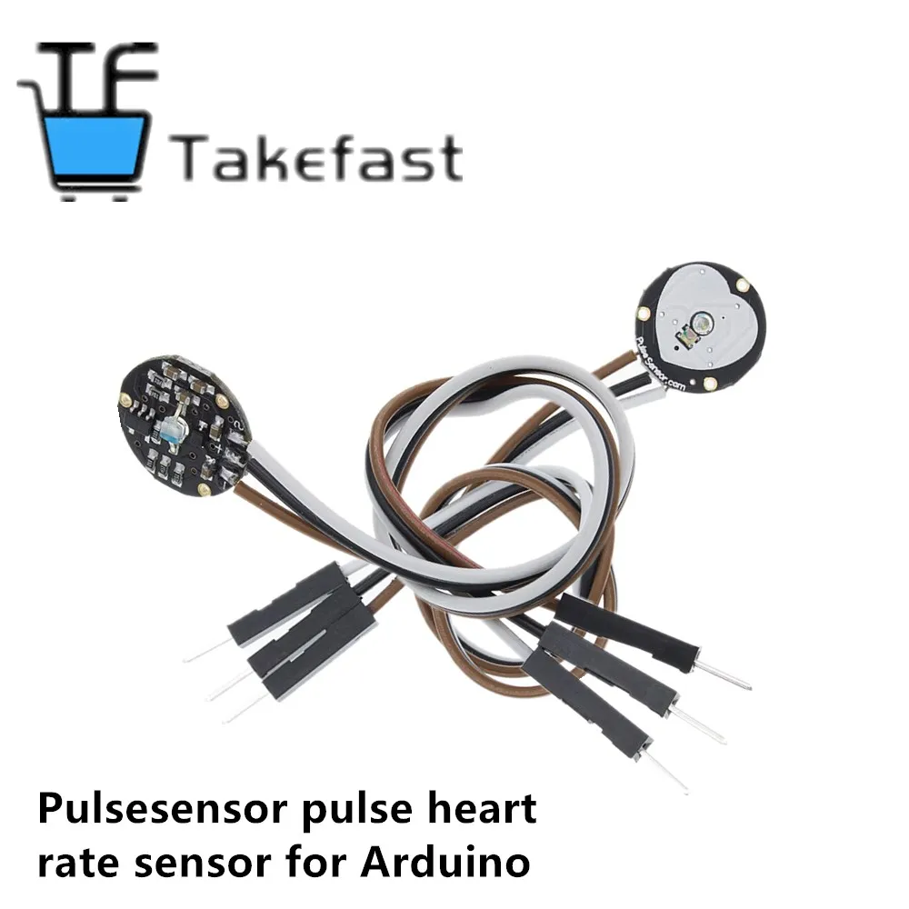 Пульсометр Pulsesensor датчик частоты пульса для Arduino аппаратное обеспечение с