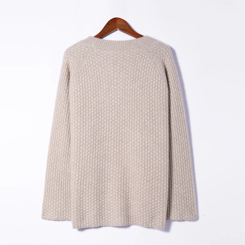 2020 Winter Sweater Women O-Neck 100% Cashmere