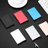 Credit Card Holder Men Slim Anti Protect Travel ID Cardholder Women Rfid Wallet Metal Case Porte Carte 4