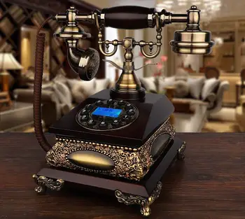 

Fashion vintage decoration home antique telephone fixed telepphone /Hands-free/ backlit Caller ID