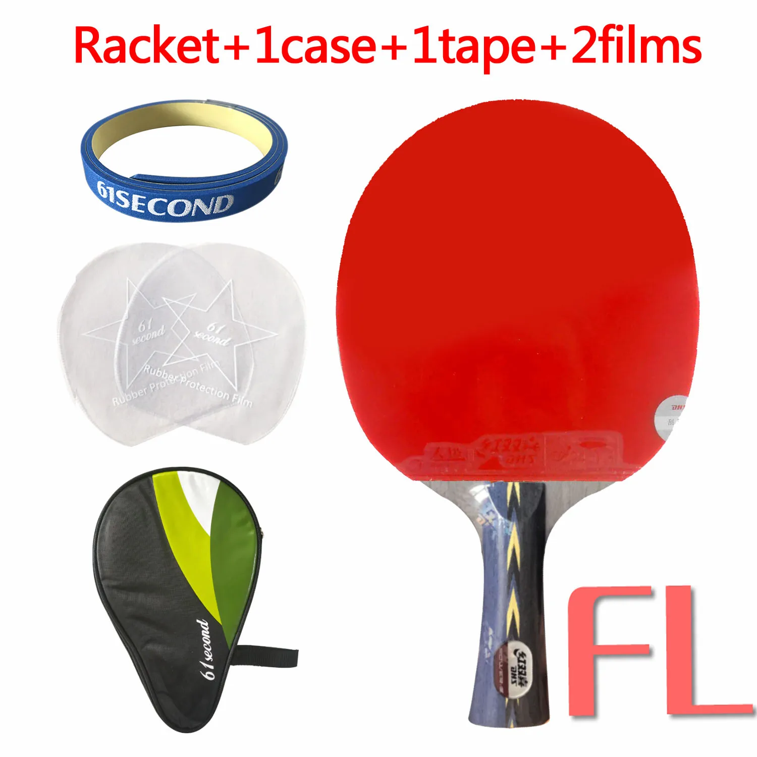 FL with H 1case Профессиональная комбинированная ракетка DHS POWER. G13 PG13 PG.13 PG 13 Blade с NEO Hurricane 3 и Skyline TG 3 Rubbers - Цвет: FL with H 1case