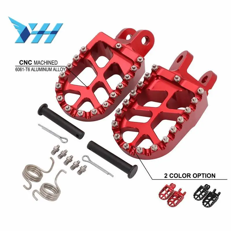 Мотоцикл с ЧПУ подножки педали Подставки подножки для KAWASAKI KLX250R KLX250 KLX250S KLX250SF KLX300R KLX650 KLX650R KLR650