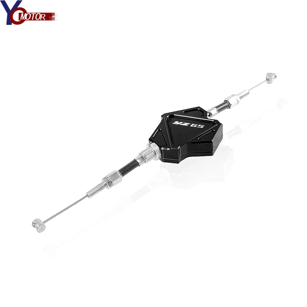 Для YAMAHA YZ65 YZ 65 аксессуары для мотоциклов CNC алюминиевый двигатель трюк рычаг сцепления легко тяните кабель системы